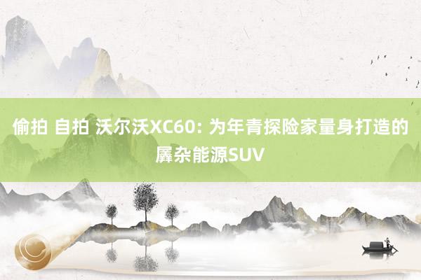 偷拍 自拍 沃尔沃XC60: 为年青探险家量身打造的羼杂能源SUV